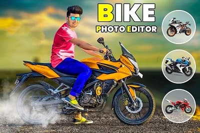 bike pe photo banane wala apps
